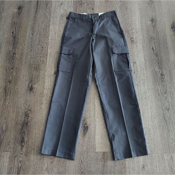 Red Kap Mens Work Cargo Pants 30x33 Gray Polyester/Cotton Blend Durable - Picture 1 of 7